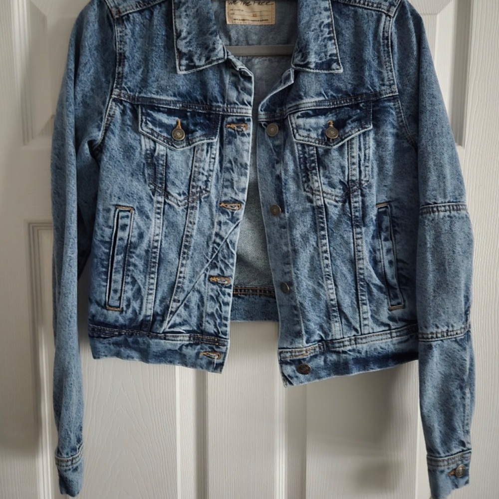 BNWT Free People Denim Jacket
